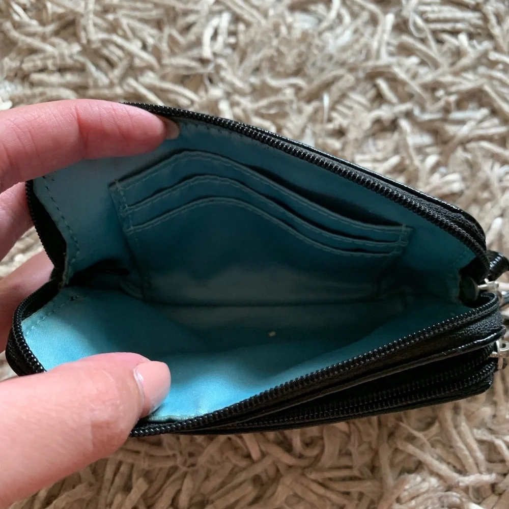 Coach double pocket